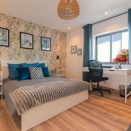 7min To Uni Sé-velha - Ac - Bbq&gym - Work Desk - 300mbs Wifi - 5 Coímbra